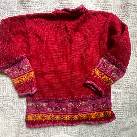 Hanna Andersson girls all cotton sweater like new condition (vintage) - Picture 1 of 3